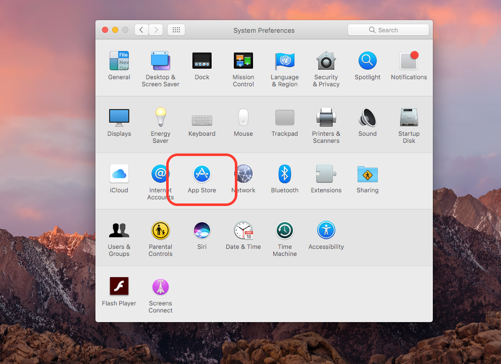 Hướng dẫn cách ngừng việc update lên Mac OS Sierra 