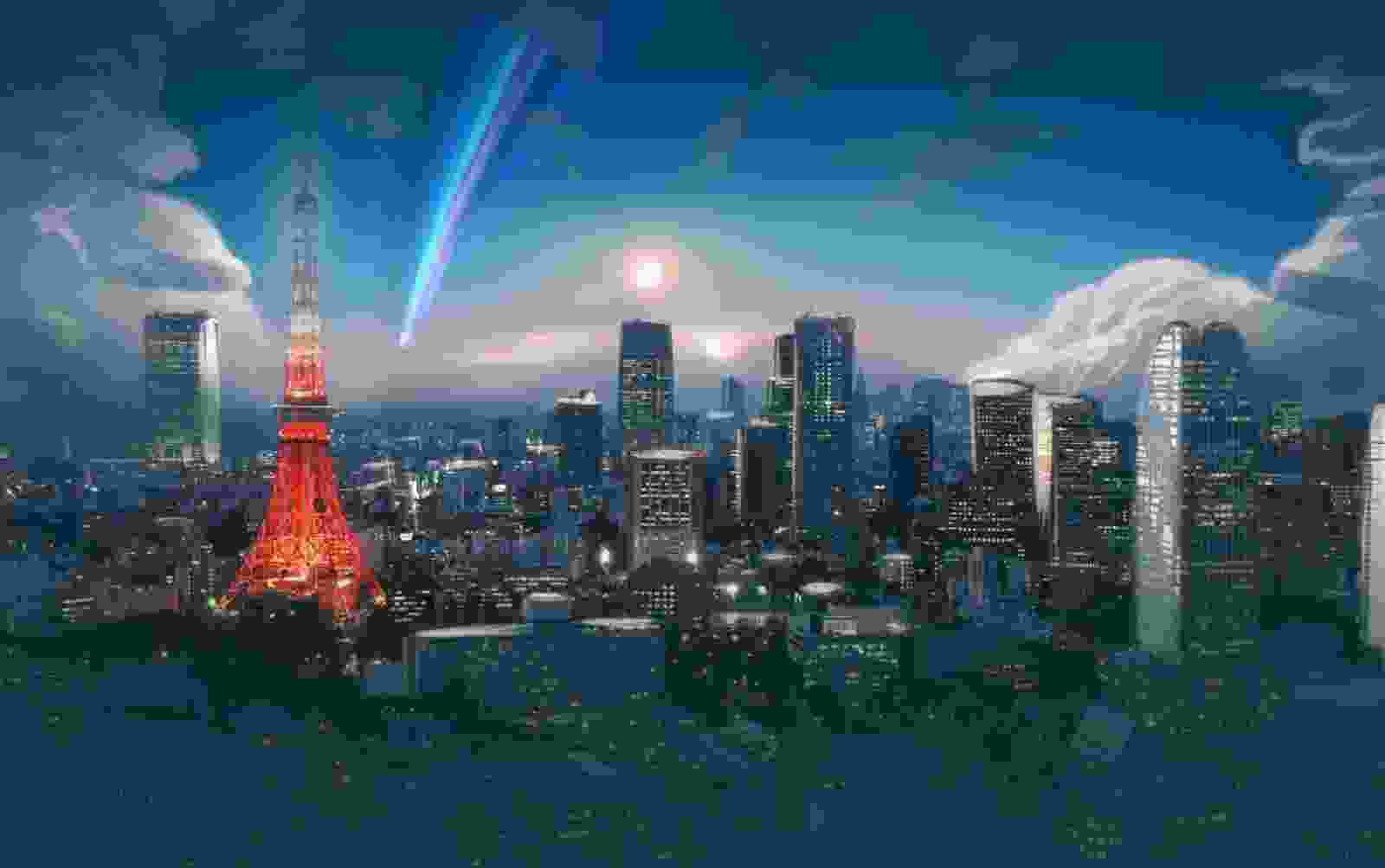 Nước Nhỏ Giọt Xuống Màn đêm Trong Hình Nền Tokyo | Nền JPG Tải xuống miễn  phí - Pikbest