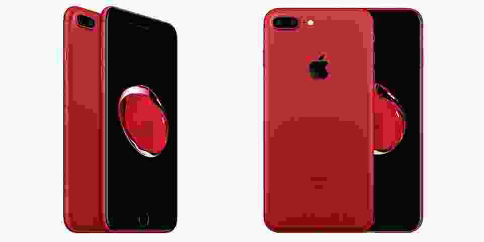Phiên bản iPhone 7 Plus RED với mặt trước đen - Fptshop.com.vn