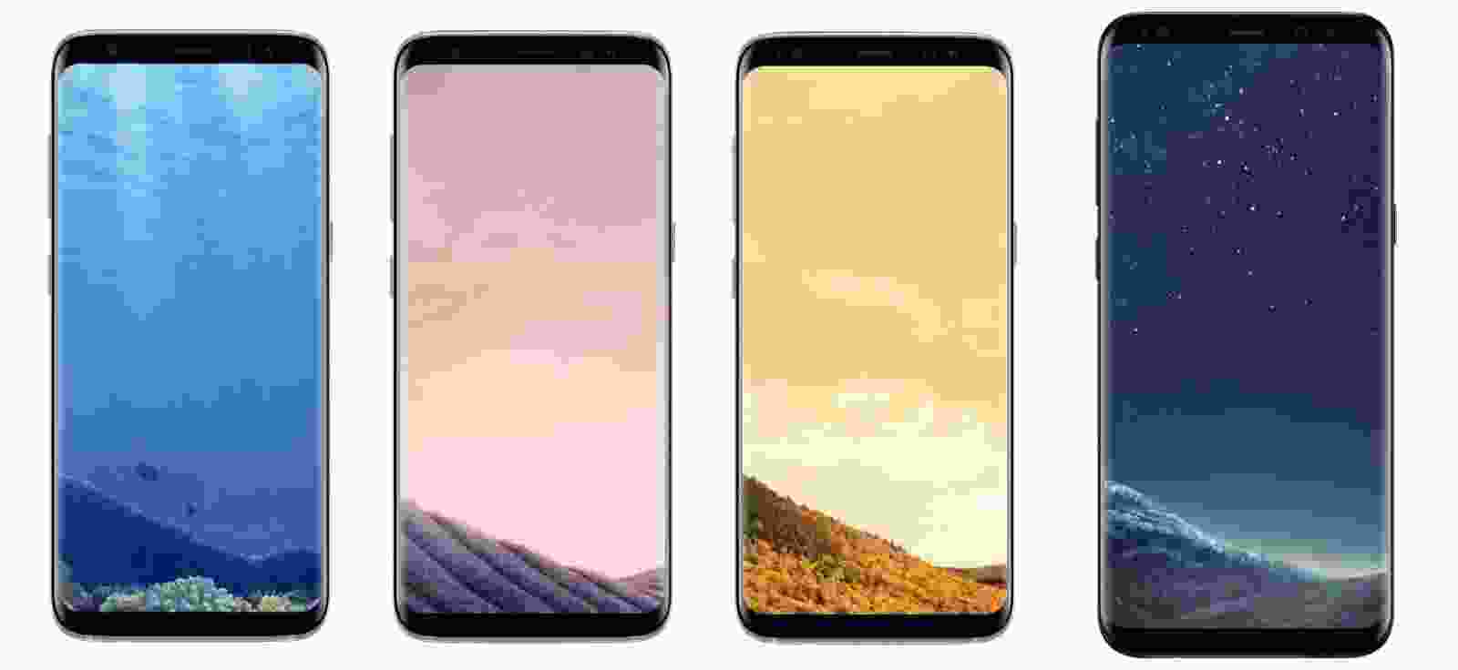 Mời tải về hình nền, nhạc chuông và icon Galaxy S8 