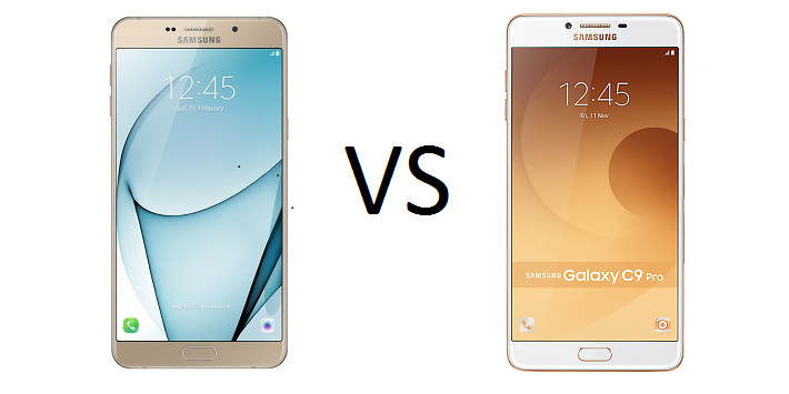 Nếu bạn đang phân vân giữa Galaxy A9 Pro và Galaxy C9 Pro, hãy xem bức ảnh liên quan để so sánh chi tiết giữa hai sản phẩm, từ cấu hình, thông số đến thiết kế và tính năng. Tìm hiểu thêm để chọn cho mình một chiếc điện thoại phù hợp nhất.