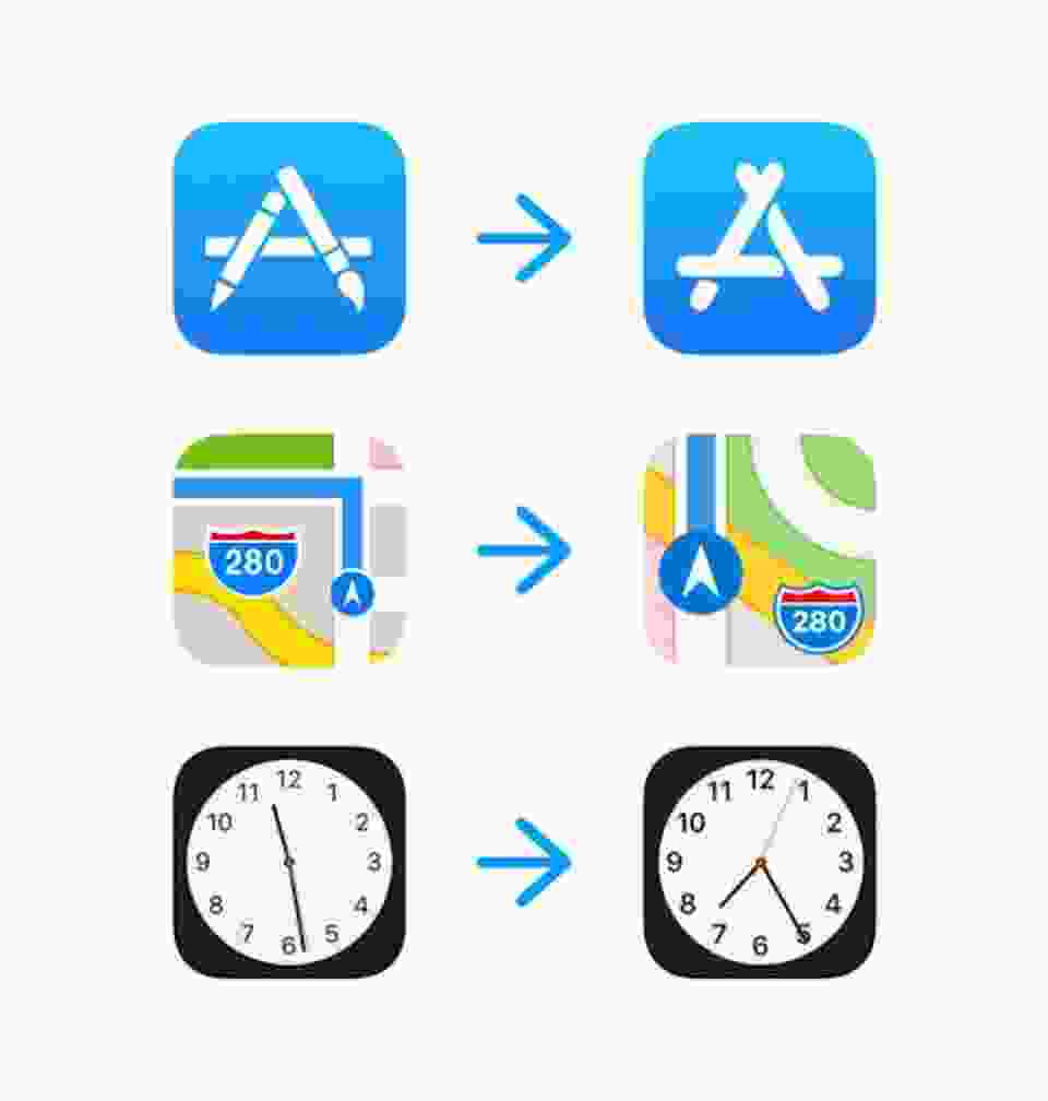 iOS 11 đã chính thức được cập nhật và mang đến cho người dùng của Apple những biểu tượng ứng dụng mới hoàn toàn! Các biểu tượng mới được thiết kế với phong cách tươi mới, trẻ trung và sáng tạo hơn, giúp cho việc sử dụng ứng dụng trở nên thú vị hơn bao giờ hết. Hãy cập nhật iOS 11 để trải nghiệm những biểu tượng ứng dụng mới này ngay hôm nay!