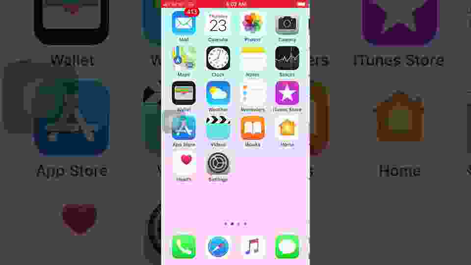 Mẹo xóa thanh dock trên màn hình iPhone  QuanTriMangcom