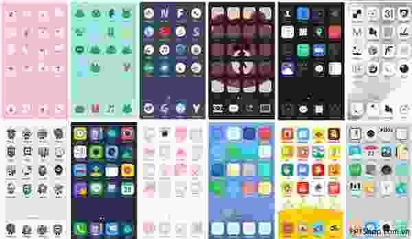 Những mẫu hình nền ô vuông cho iphone dành cho không gian năm mới