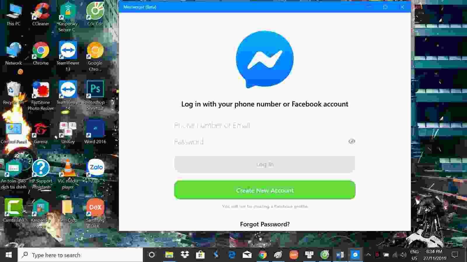 Cài Đặt Facebook Messenger Trên Pc Có Cả Chế Độ Dark Mode - Fptshop.Com.Vn