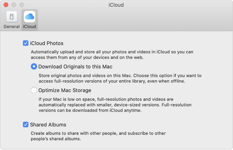 Sử dụng Ảnh iCloud để lưu trữ ảnh trong iCloud trên Mac - Fptshop ...
