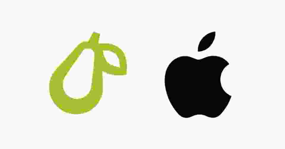 Apple kiện 1 công ty vì cho rằng logo quả lê trông giống quả táo ...