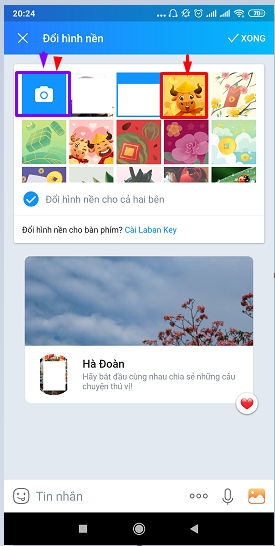 Thay đổi hình nền tin nhắn Zalo giúp cho giao diện ứng dụng trở nên cá tính và độc đáo hơn. Bạn có thể thay đổi hình nền theo sở thích và cảm nhận của mình. Khám phá thêm những tính năng thú vị trên Zalo bằng cách click vào hình ảnh và truy cập vào trang chủ của ứng dụng này.