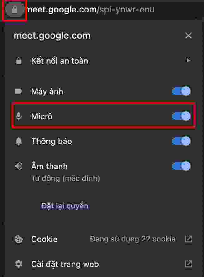 Cách bật Micro trên Google Meet siêu dễ - Fptshop.com.vn