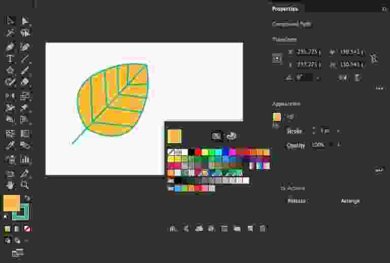 Tô màu trong Illustrator  Cách đổ màu sao chép màu trong AI