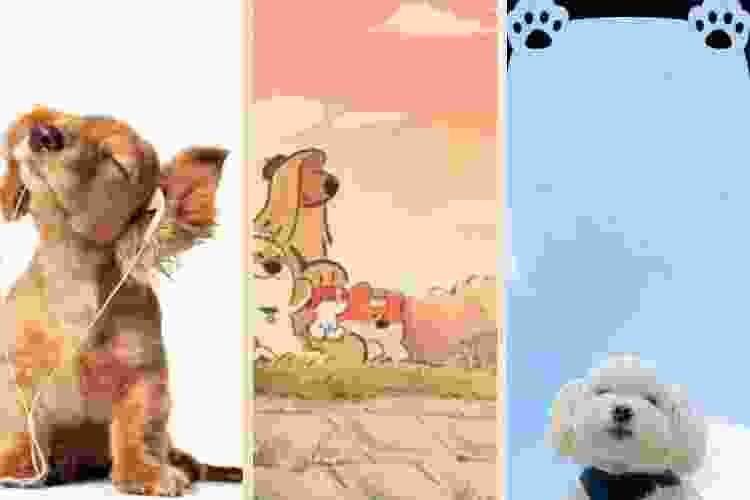 Những hình ảnh chó cute hoạt hình đáng yêu và dễ thương cực kỳ