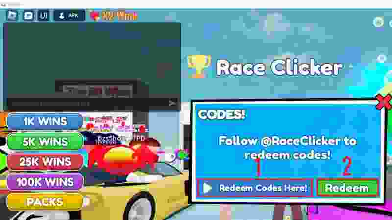 Code Race Clicker mới nhất tháng 12/2023, cập nhật liên tục