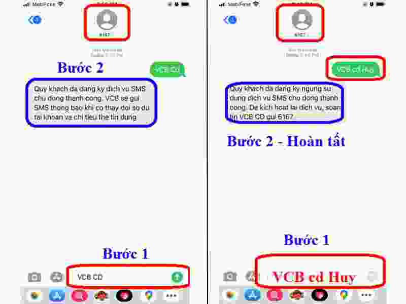 Hướng dẫn đăng ký SMS Banking Vietcombank qua Internet Banking