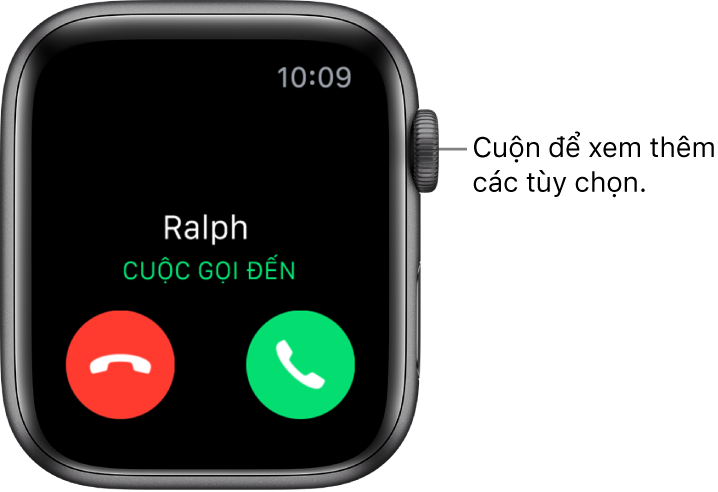 Trả lời cuộc gọi điện thoại trên Apple Watch - Fptshop.com.vn