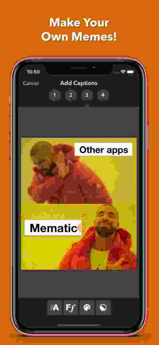3 ứng dụng tạo nhanh meme trên iPhone 