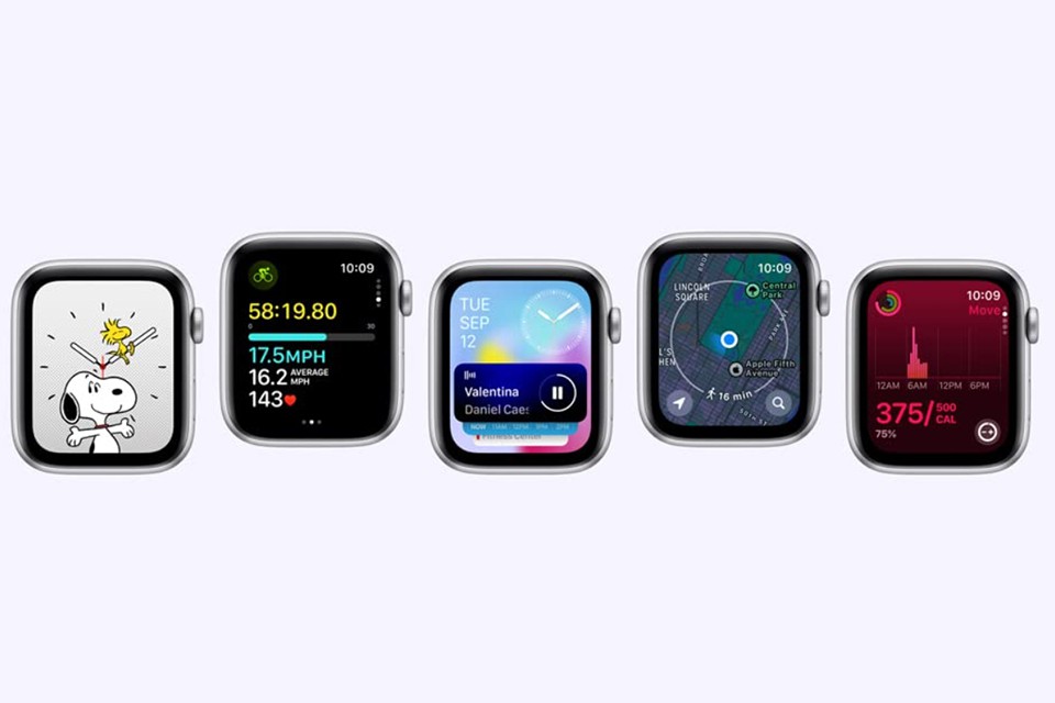 Apple Watch SE 2 GPS + Cellular 40mm Viền nhôm Dây vải 9