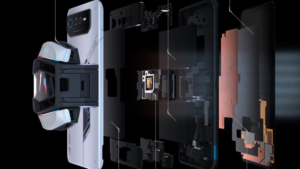 Asus ROG Phone 6 trang bị tản nhiệt GameCool 6  