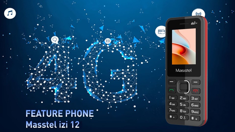 Mô tả sản phẩm Masstel IZI 12 4G 1