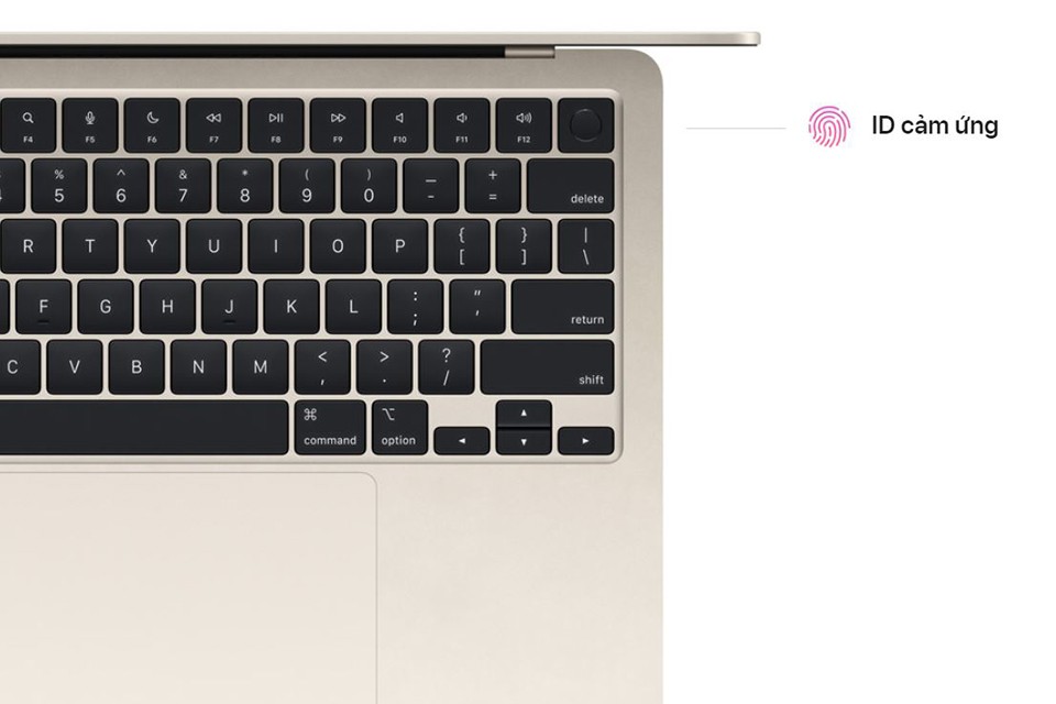 MacBook Air M2 2022 | Cảm biến vân tay Touch ID siêu tốc