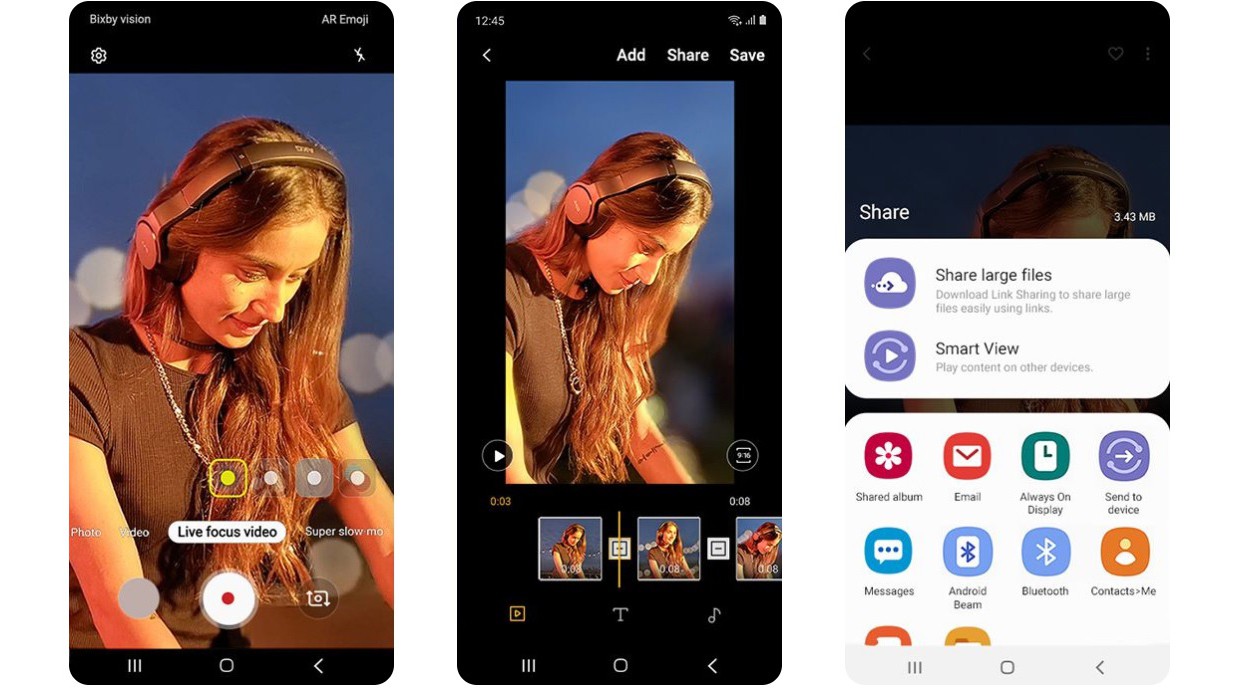 video Samsung Galaxy Note10+