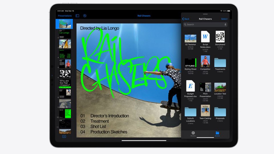 đa nhiệm iPad Pro 12.9 2020 WI-FI 128GB