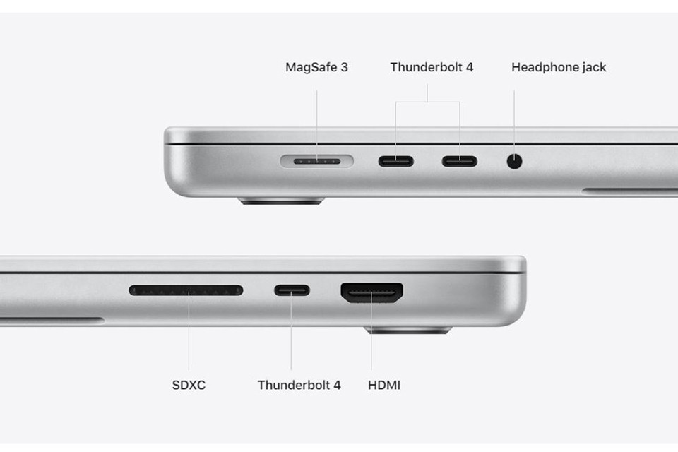 kết nối MacBook Pro 16 inch 2021