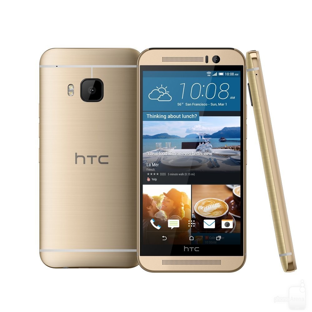 HTC One M9 phiên bản vàng