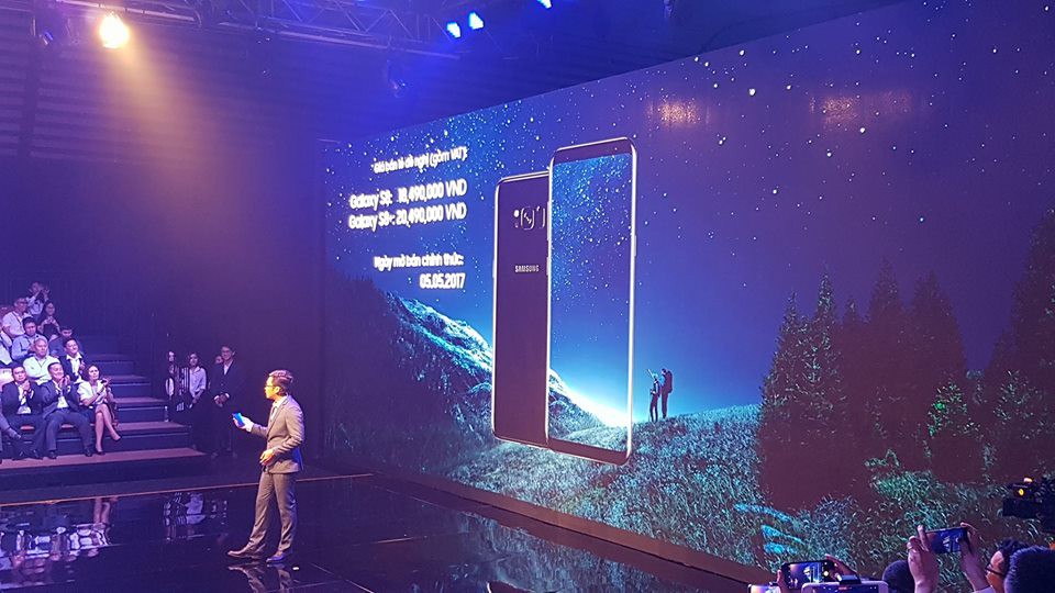 Bất ngờ: Galaxy S8 và S8 Plus chính thức ra mắt tại VN với giá bán rẻ hơn 