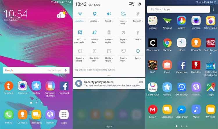 Khai thác tính năng Bảo trì thiết bị của Galaxy S7 sau khi nâng cấp Android 7.0 Nougat