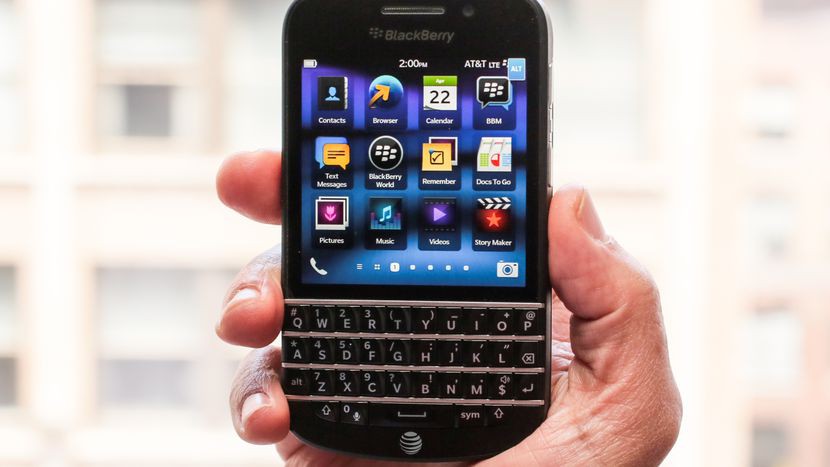điện thoại Blackberry có chống nước không