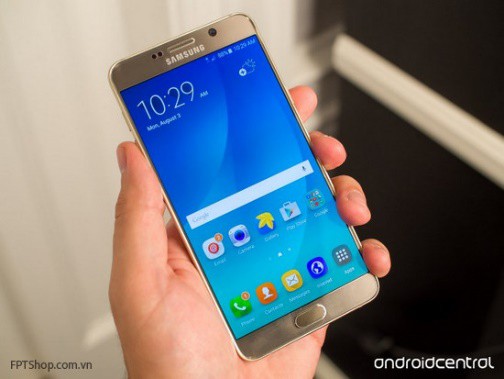 Galaxy Note 5 đem đến màn hình Quad HD sắc nét