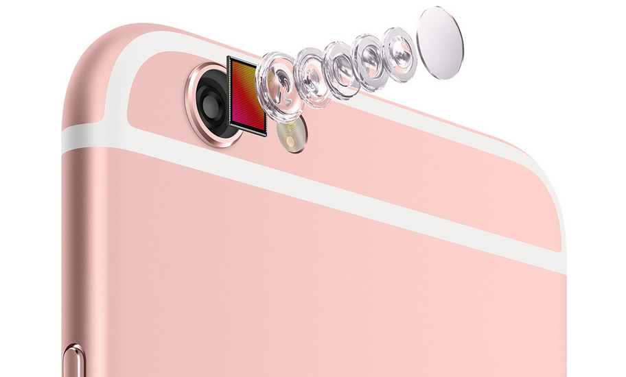 thiết kế camera của iPhone 6s và 6s Plus