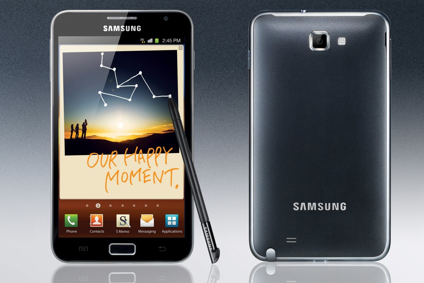 Samsung Galaxy Note lần đầu ra mắt