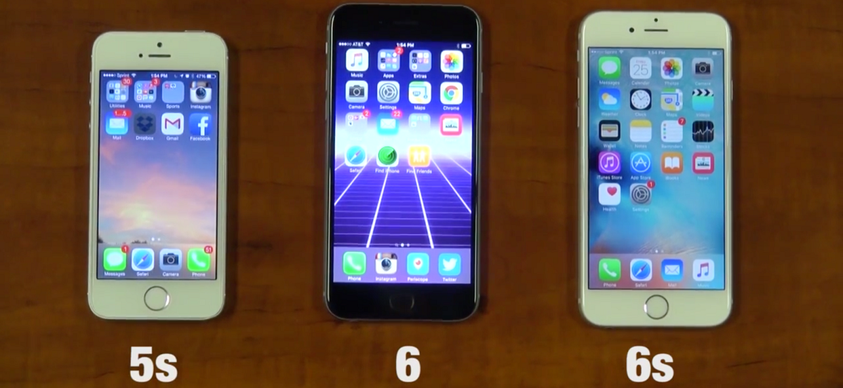 So sánh độ nhạy ID Touch của iPhone 6s với iPhone 6 và iPhone 5s 3