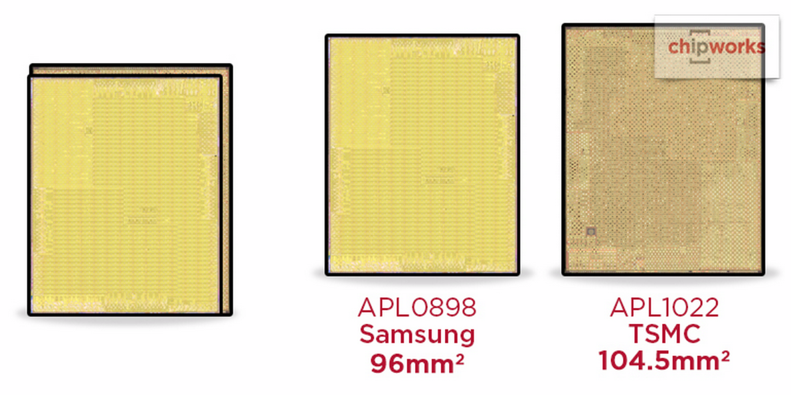 Thực hư việc chip A9 trên iPhone 6s có hai kích cỡ khác nhau 2