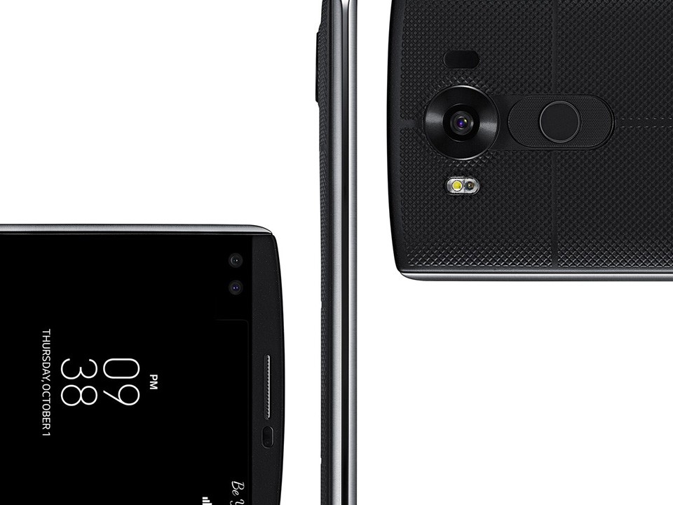 LG V10 ra mắt với 2 màn hình, camera selfie kép và RAM 4GB 6