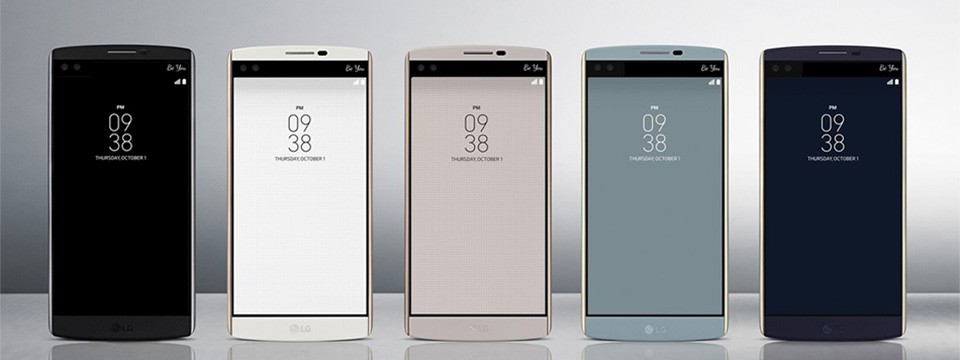 LG V10 ra mắt với 2 màn hình, camera selfie kép và RAM 4GB