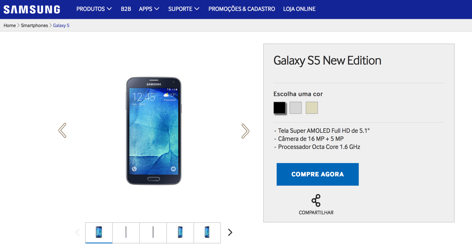 Phiên bản mới của Samsung Galaxy S5 bất ngờ lộ diện 2