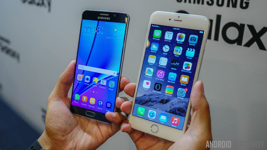 iPhone 6S đứng top tại quê nhà Samsung, Note 5 chỉ thứ 2
