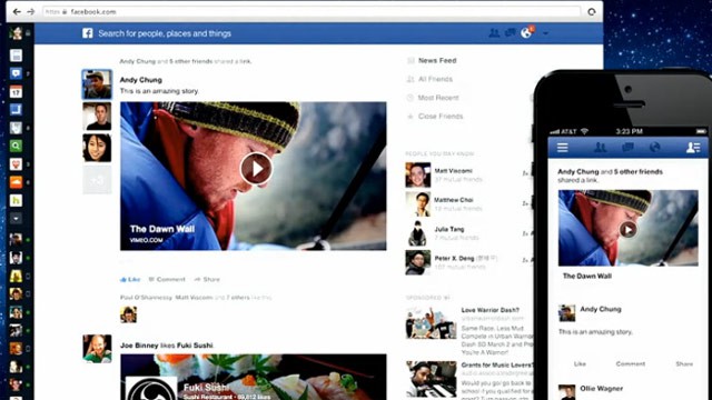 Facebook thử nghiệm Video Feed