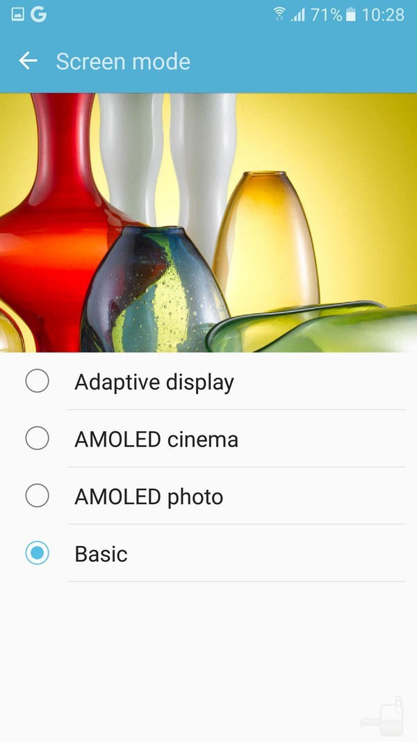 Mẹo chuyển chế độ hình ảnh tùy theo sở thích trên Galaxy S7 4