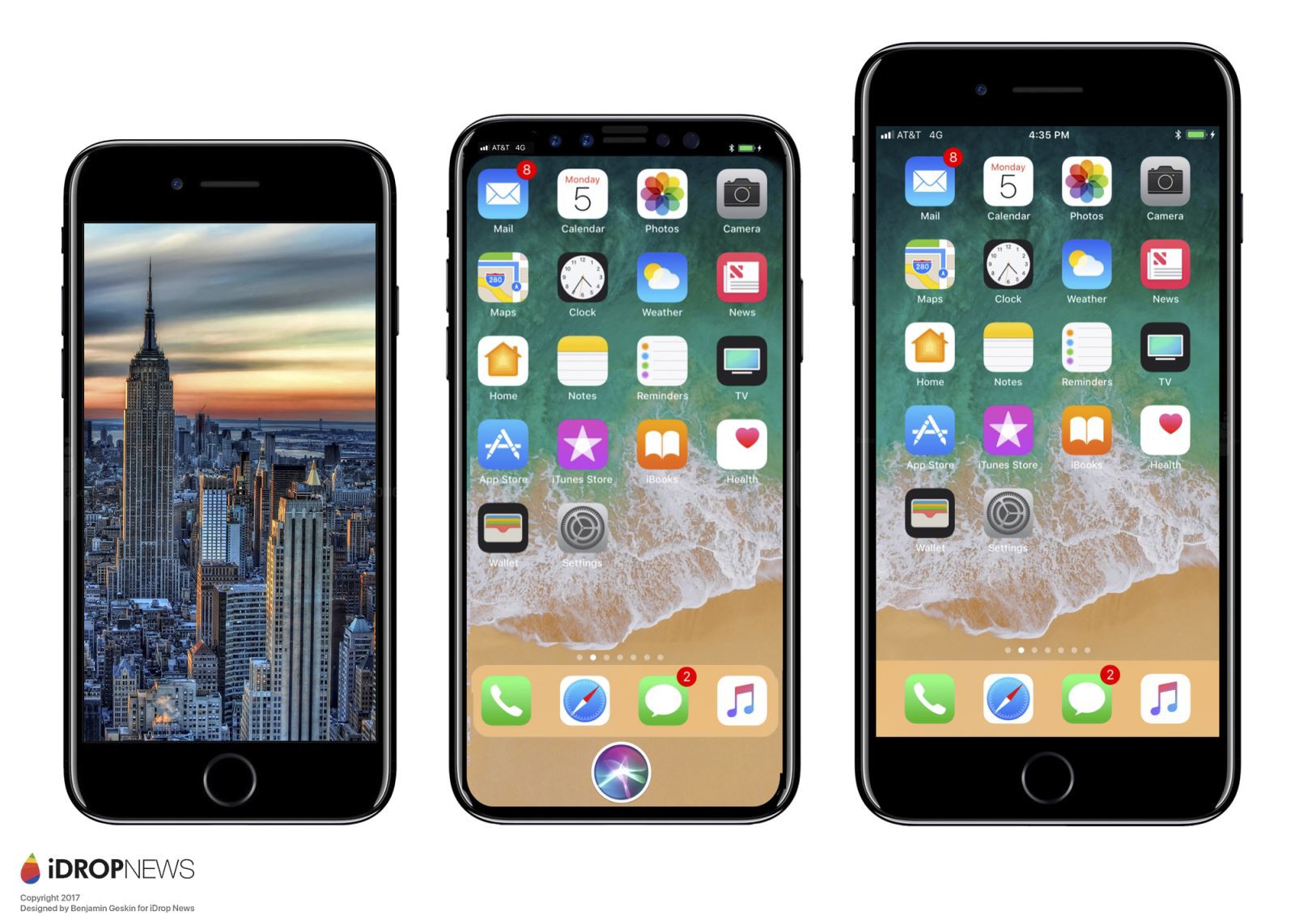 So sánh iPhone 8 và iPhone 7 dựa trên những thông tin rò rỉ 3