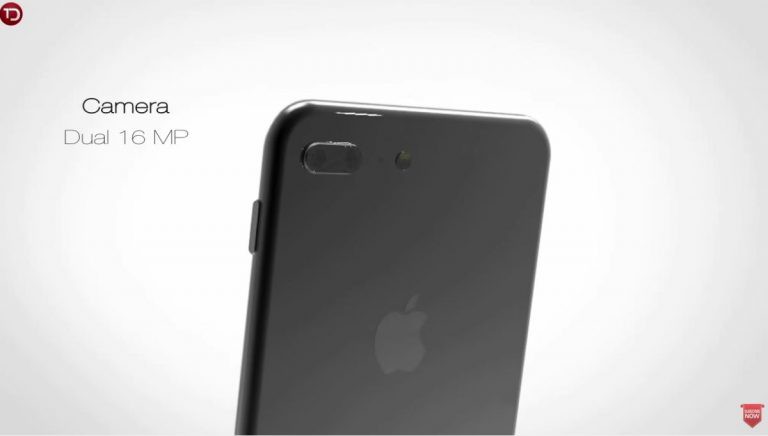 Chiêm ngưỡng mẫu iPhone 7s Plus với camera kép 16MP, cổng USB Type-C