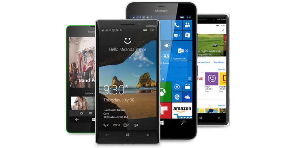 Lịch trình update Windows 10 Mobile cho smartphone Lumia
