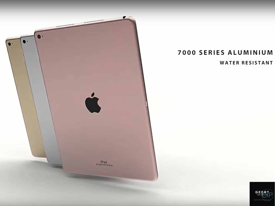 Hút hồn qua bản thiết kế mới của iPad Air 3