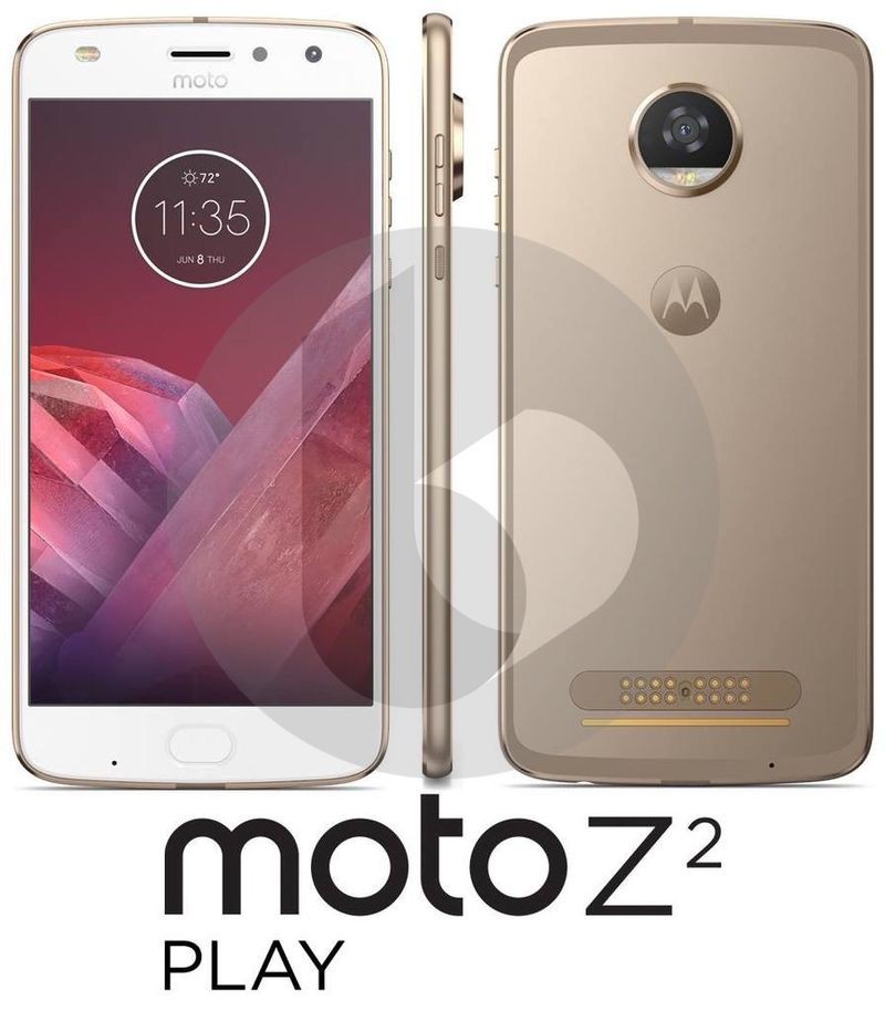 Lộ rõ hình ảnh đầu tiên của Moto Z2 Play