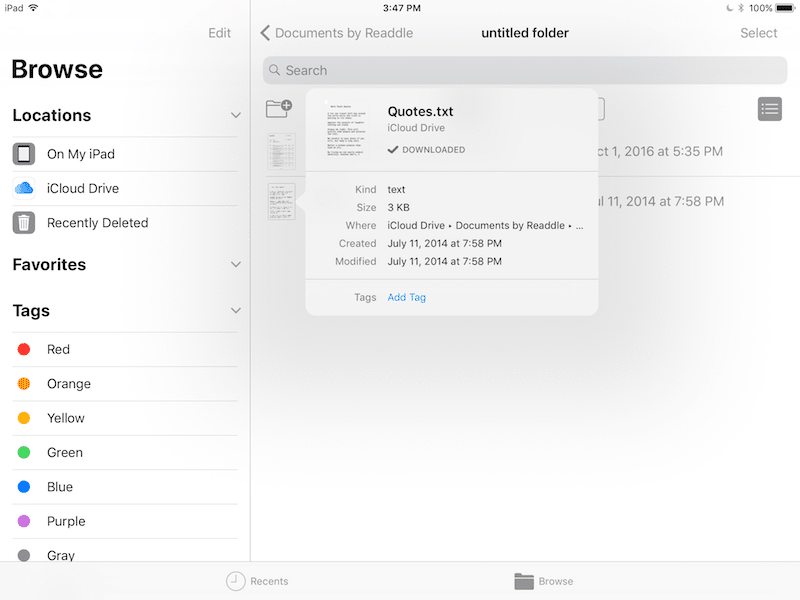 Hướng dẫn sử dụng ứng dụng Files trên iOS 11 10