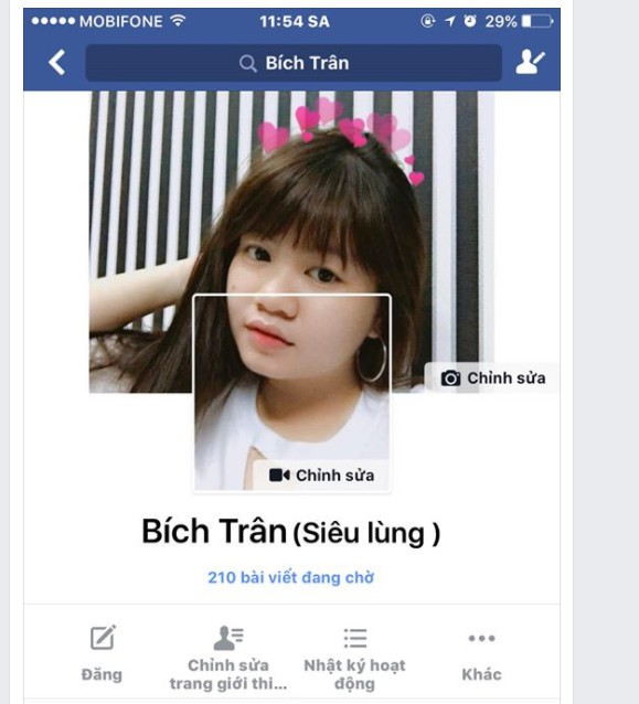 Cách ẩn ảnh bìa trên Facebook avatar Facebook chế độ một mình tôi