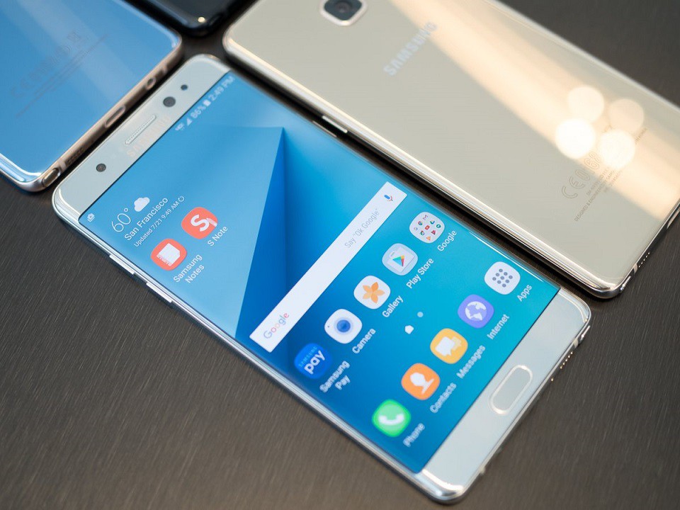 Galaxy Note 7 là smartphone có màn hình đẹp nhất 