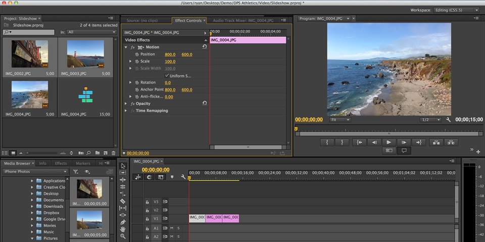 Phần mềm làm video Adobe Premier Pro